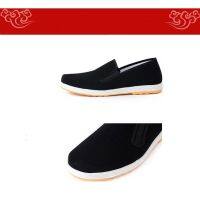 ↂ﹍☂Men Black Shoes Chinese Traditional Kung Fu Flats Bruce Lee Cosplay Wushu Beijing Cloth Ace Martial Arts Tai chi Shoe