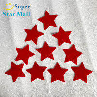 Supermall 10Pcs Star Shape สติ๊กเกอร์สะท้อนแสงติดรถยนต์ Self Adhesive คำเตือนความปลอดภัย Conspicuity Tape