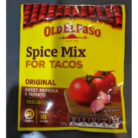 ราคาโดนใจ Hot item? Old El Paso Taco Seasoning Mix 30g ราคาสุดคุ้ม ซื้อ1แถม1