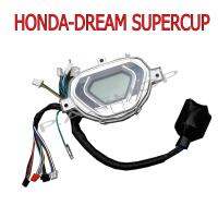 เรือนไมล์แต่งดิจิตอล สำหรับ HONDA-DREAM SUPERCUP ตรงรุ่น ใส่ได้เลย ไม่ต้องแปลงสาย