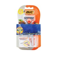 ▶️ Bic Razor 3Blades Easy Clic Precision Free 2Blades 1Pack บิคด้ามมืดโกนอีซี่คลิคแถม2ใบมืด 1แพค [ ลดราคาพิเศษ30% ]