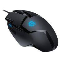 Logitech G402เดิม Hyperion Fury FPS เมาส์แบบออปติคัลเมาส์สำหรับเล่นเกมส์แบบมีสายอุปกรณ์เสริมเมาส์เล่นเกมอุปกรณ์ต่อพ่วงคอมพิวเตอร์ CS LOL