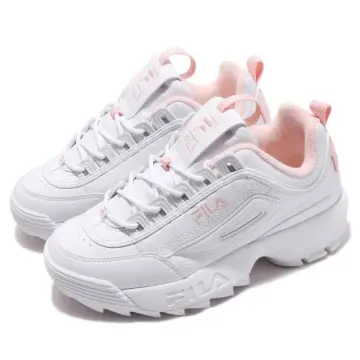 Fila shoes womens on sale pink