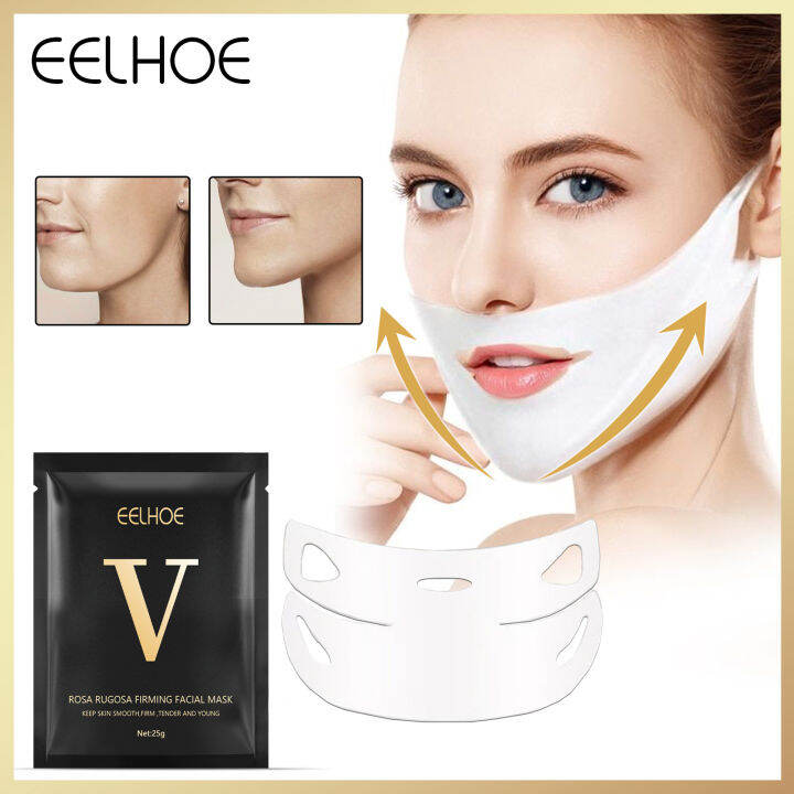 Eelhoe V Shape Face Lifting Mask Slimming Mask for Double Chin Remover