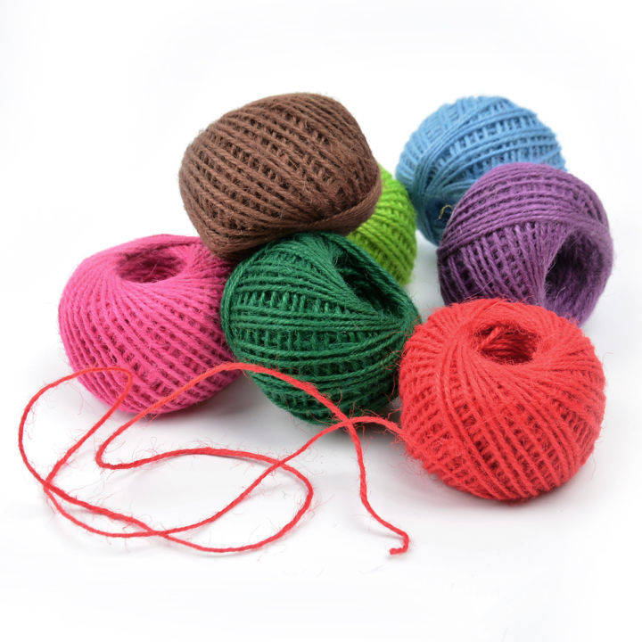 Rope Gifts Crafts, Jute Cord Crafts Twine, Jute Cord Color Crafts