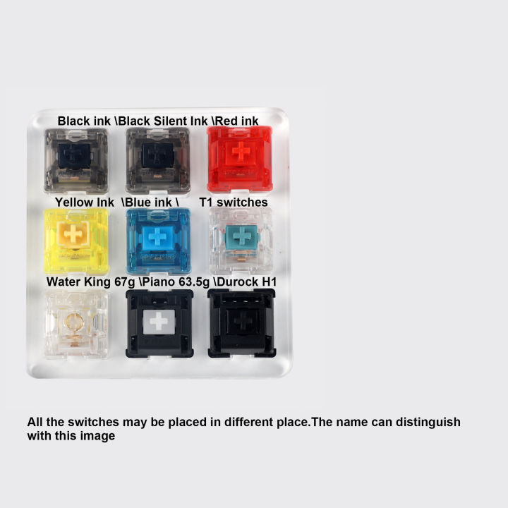 9-key-gateron-ink-switch-silent-ink-durock-t1-piano-h1-switches-shaft-testing-tool-switch-tester