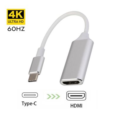 【ยืดหยุ่น】 USB C Type-C 3.1ถึง HDMI เข้ากันได้4K 60Hz อะแดปเตอร์ USB 3.1อะแดปเตอร์แปลงชายกับหญิงเข้ากันได้