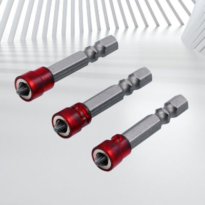 Electric Screwdriver Kit Cross-head Magnetic Holder Ring Bit S2 Steel Non-slip Bit Magnetic Screwdriver Bit for House Working Screw Nut Drivers
