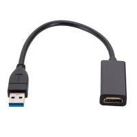 LccKaa 1080P 60HZ USB 3.0 To HDMI-รองรับสายอะแดปเตอร์ตัวแปลงวิดีโอเสียงสำหรับ Windows 7/8/10 PC แล็ปท็อป OTG Android ตัวแปลงสายโทรศัพท์