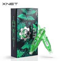 XNET Trex Cartridge Tattoo Needles Permanent Makeup 0.30mm /0.35mm RM Curved Magnum for Rotary Cartridge Tattoo Machine Pen