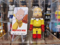 (ของแท้) Bearbrick series​ 32 ไซตามะ Saitama One Punch Man 100% แบร์บริค พร้อมส่ง Bearbrick by Medicom Toy มือ 2 ตั้งโชว์ สภาพดี