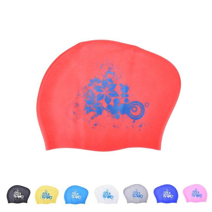 cw-swim-caps-silicone-cap-for-hair-diving-hood-hat-kids-garras-natacion-casquette-arm-glasses