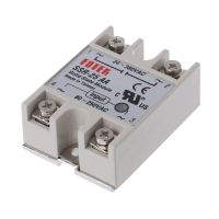 โซลิดสเตทรีเลย์ Ssr-25 Aa 25a 250V 80-250V อินพุต Ac 24-380V ตัวกรองเครือข่ายเอาต์พุต Ac