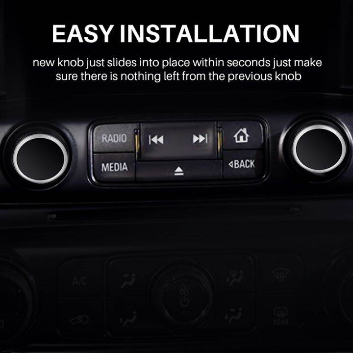 rear-radio-audio-volume-control-knob-dial-tuner-for-07-13-chevy-tahoe-chevrolet-silverado-gmc-acadia-sierra-denali-yukon-gm-22912547-radio-repair-kit