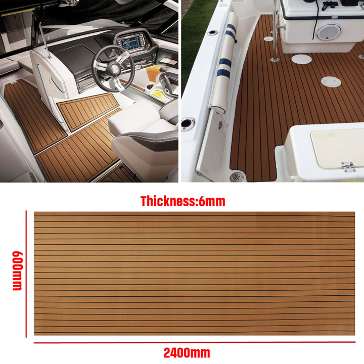 2400*600*60mm EVA Foam Boat Decking Sheet Boat Decking Eva Foam Marine