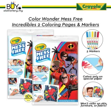  Crayola Color Wonder Markers, Mess Free Coloring, 10