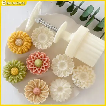 Sunflower Fondant Cutter Flower Molds for Fondant 4PC