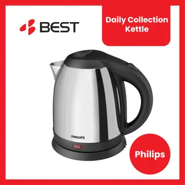 Home & Kitchenware Philips 1.5 L Electric Kettle With Stainless Steel Body  1800W