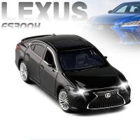 รถโลหะผสม LEXUS รถสะสมใบอนุญาต ES300เด็ก1/32ของขวัญเด็กของเล่นจำลองรถคูเป้ของแท้ของเล่นอิเล็กทรอนิกส์และรีโมทคอนโทรล