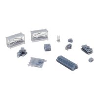 Outland Models Railroad Scenery Structure Construction Site Accessory Set 1:160 N Scale