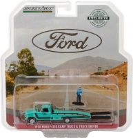 1:64 1970 Ford Ramp Ford Trailer Rescue Vehicle Collection Of Car Models