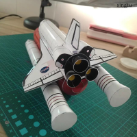 ?[xingtu] 1:150 Space SHUTTLE Space ROCKET รุ่น DIY 3D กระดาษการ์ดรุ่น Construction Toys