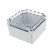 Holiday Discounts 125 X 125 X 75Mm Transparent Cover Sealed Box Dustproof IP65 Jtion Enclosure