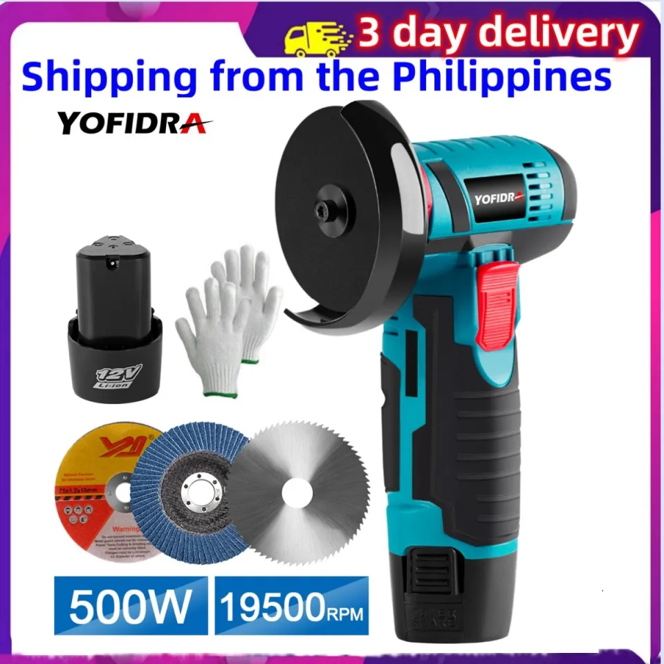 19500Rpm Electric Grinding Tool Multifunctional Mini Grinder Handheld  Cutter For Cutting Polishing Ceramic Tile Wood Stone Steel 