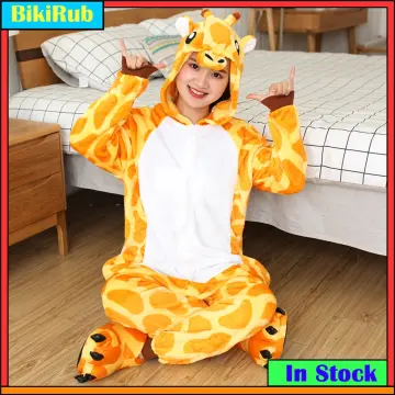 Giraffe Kigurumi Onesie  Cute onesies, Adult onesie, Animal pajamas