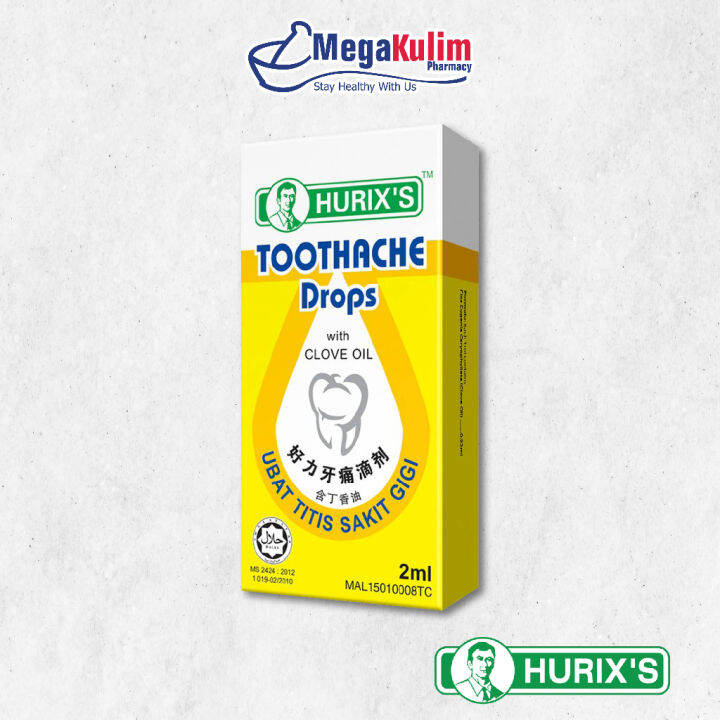Hurix's Toothache Drop (2ml) Lazada