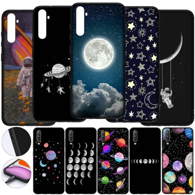 อ่อนนุ่ม Phone ปก เคสโทรศัพท์ J178 N150 Moon luxury pattern Stars sky Coque หรับ OPPO A3S A5 A9 A7 A5S A37 Neo 9 A17K A83 A1 A92 A72 A52 F5 F7 F9 A7X A54 A12 A15 A16 A15S A16S A56 A55 F11 Pro A94 4G A95 A53S A39 A57 A17 ซิลิโคน Casing