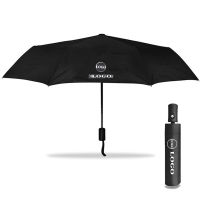 New Car Coche Star Logo Umbrella Auto Emblem Outdoor Rain Sun Fully Automatic Business Umbrella Styling Beauty Parasol Interior