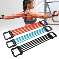 （A New Well Sell ） อาชีพ ElasticResistance Band Multifunctional Adjustable Chest Expander Hand Muscle Exerciser TrainingTool