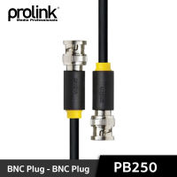 PROLINK PB250-0150 สายโปรลิงค์ BNC Plug - BNC Plug Clearance สินค้า PROLINK ของแท้ 100% ไม่มีแพ็คเก็จ