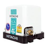 ปั๊มอัตโนมัติ HITACHI รุ่น WM-P350GX ใช้กำลังไฟ 350 วัตต์ ระยะส่ง : 18 เมตร ท่อส่ง 1 นิ้ว