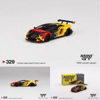 MINI GT 1:64 LB WORKS Aventador Limited LBWK Infinite Motorsports Alloy Diorama Car Model Collection Miniature Carros Toys 329