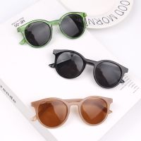【YF】♟卍卍  Fashion Round Kids Sunglasses Children Goggle Baby Boys Anti-UV Glasses Shades UV400 Sunshade Eyewear De Sol
