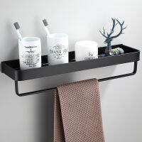 Bathroom Shelf Bath Shower Shelf Aluminum Black Bathroom Corner shelf Wall Mounted Black Aluminum Kitchen Storage holder