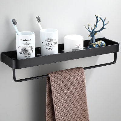 Bathroom Shelf Bath Shower Shelf Aluminum Black Bathroom Corner shelf Wall Mounted Black Aluminum Kitchen Storage holder