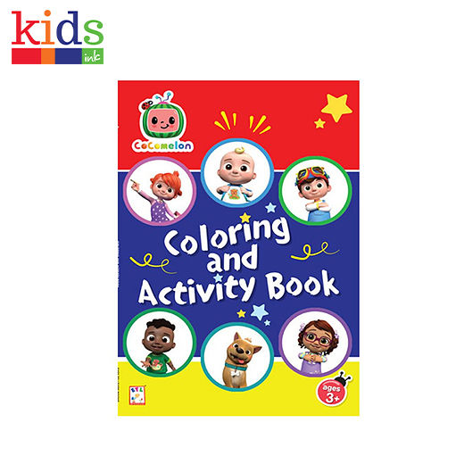 Cocomelon Coloring and Activity Book NEW