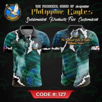 2023 NEW Style Philippine Eagles Polo Shirt e127size：XS-6XLNew product，Can be customization