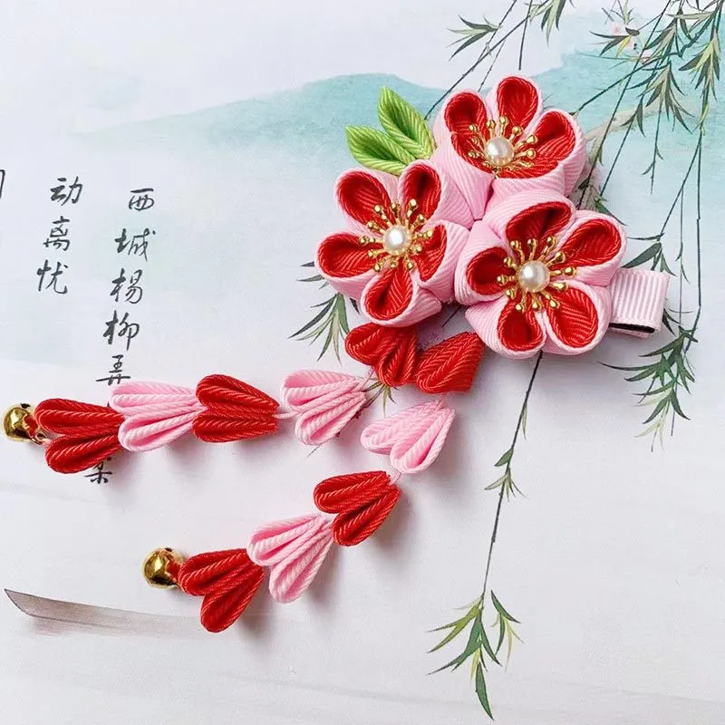 Japanese Flower Hair Pin | Eiyo Kimono