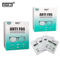 【TIMIN Home Tools】 100/200P แว่นตา Anti Fog Wipe HGKJ Anit-Fog ผ้าเปียกสำหรับแว่นตาแว่นตากันแดดแว่นตาหมวกกันน็อก Shields หน้ากากดำน้ำกีฬา