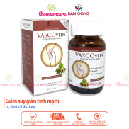 Vascovein - Viên uống hỗ trợ giảm suy giãn tĩnh mạch, trĩ