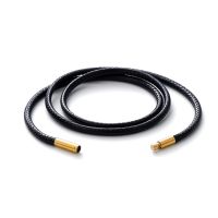 Kabel lilin kepang Coklat Hitam 45/50/60cm DIY liontin kalung pembuatan perhiasan buatan tangan tali kulit rantai gesper baja