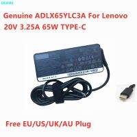 ADLX65YLC3A แท้20V 3.25A 65W TYPE-C ADLX65YAC3A ADLX65YDC3A อะแดปเตอร์สำหรับเลโนโวเครื่องชาร์จอุปกรณ์เพาเวอร์แล็ปท็อป ThinkPad