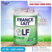 sữa france lait LF 400gr dành cho bé tiêu chảy và bất dung nạp đường lacto.