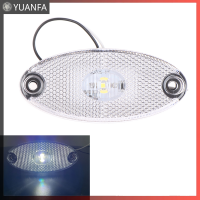 【Flash Sale】 3LED ไฟ LED เครื่องหมายด้านข้าง12V 24V สำหรับรถพ่วงรถบรรทุก