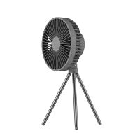 Portable Camping Fan Rechargeable Multi Mini Fan USB Outdoor Camping Ceiling Fan Light Tripod Stand Desktop Fan