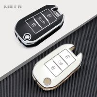 【LZ】☫☊☬  TPU Car Flip Key Case Shell Capa Peugeot 208 3008 308 508 408 2008 307 4008 Citroen C4 C3 C6 Cactus C8 Novos Acessórios